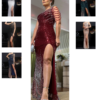 Vestido de Festa Marsala