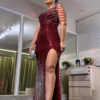 Vestido de Festa Marsala