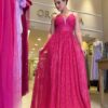 Vestido de festa pink