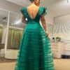 Vestido de Festa Verde Esmeralda