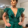 Vestido de Festa Verde Esmeralda