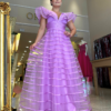 Vestido de Festa lavanda