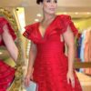 Vestido marsala