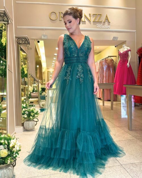 vestido de festa