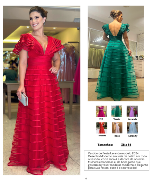vestido de festa